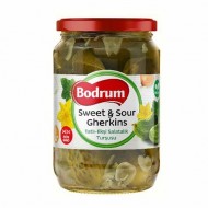 Bodrum Sweet & Sour Gherkins  720cc