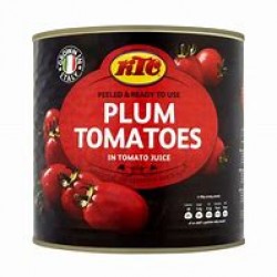 KTC Plum Tomatoes 6x2.5kg