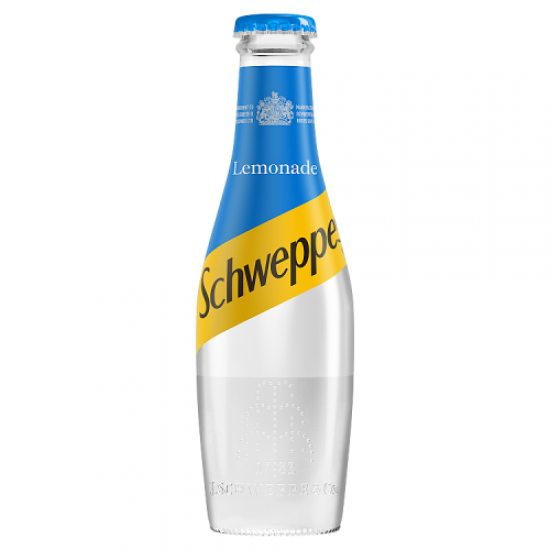 Schweppes Lemonade 200ml x 24 (Glass Battle)