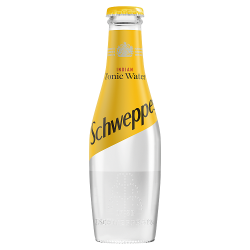 Schweppes Tonic Water 200ml x 24 (Glass Bottle)