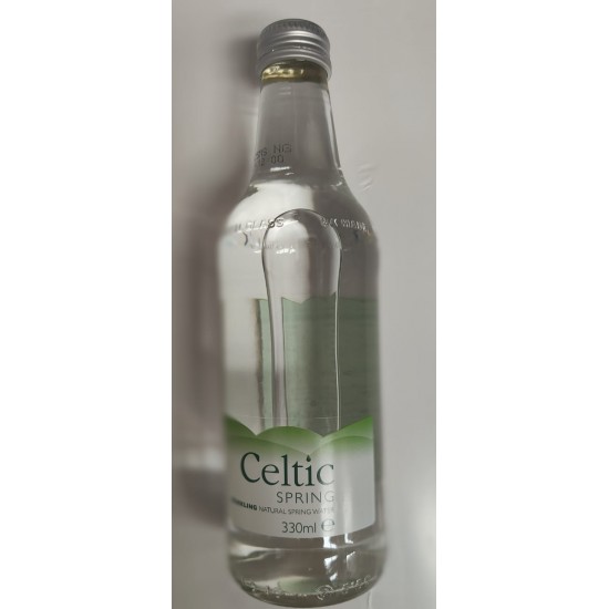 Celtic Spring 24 x 330ml Sparkling Glass Bottle