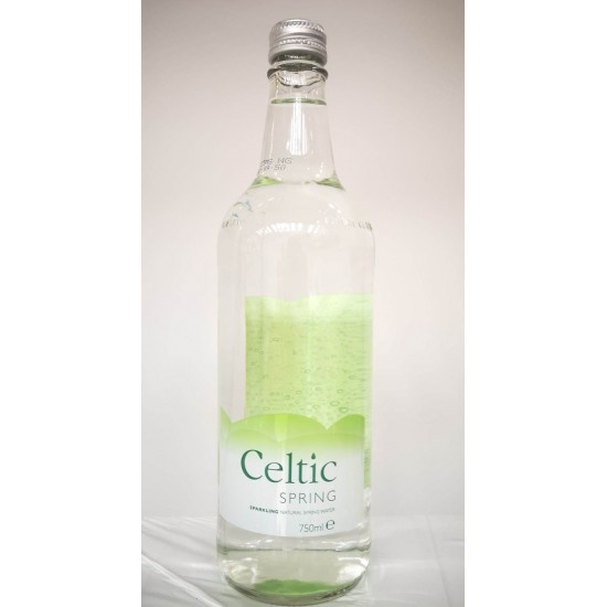 Celtic Spring Sparkling Water 12x750ml Glass