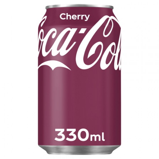 Cherry Coke Can 330ml x 24