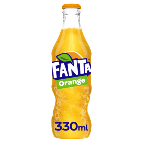 Fanta Orange 330ml x 24 (Glass Bottle)