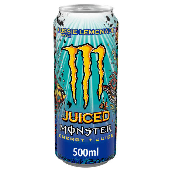 Monster Aussie Style Lemonade 12x 500ml