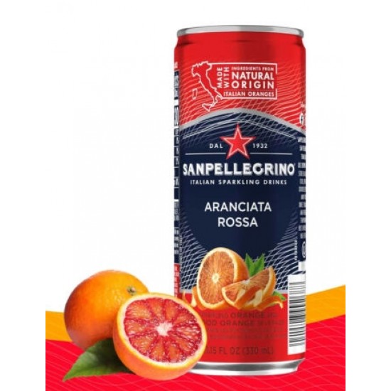 Sanpellegrino Aranciata Rossa 24x330ml