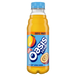 Oasis Exotic Fruit ZERO 500ml x 12 (Bottle)