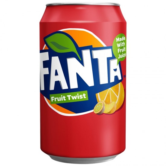 Fanta Fruit Twist Can 330ml x 24