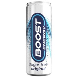 BOOST Energy Sugar Free Can 250ml x 24