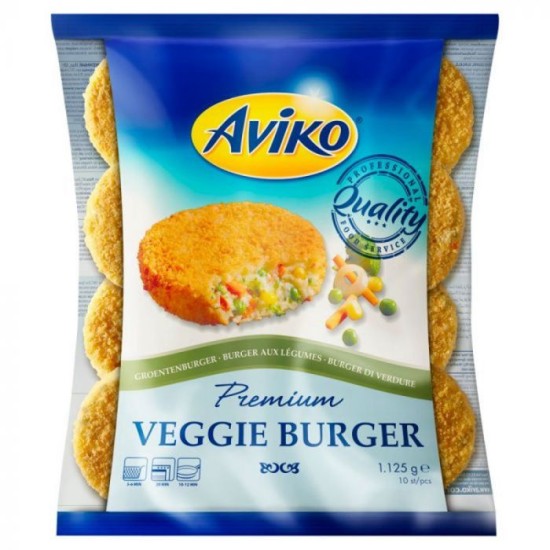 Aviko Vegetable Burger 1X10pcs