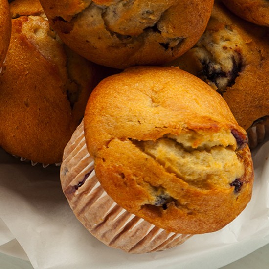 BAKO Wrapped Blueberry Muffins 24x102g