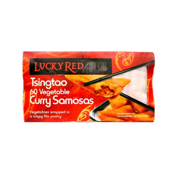 Lucky Red 60 Vegetable Curry Samosas 10x750gr