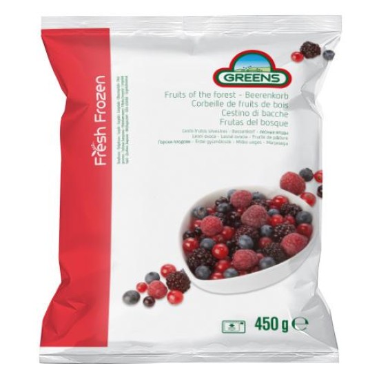 Greens Frozen Fruits of the Forest 450gr