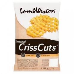 L/W Crisscut Chips 4x2.5kg