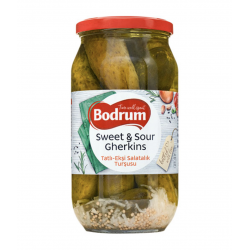 Bodrum Sweet & Sour Gherkins  1650gr