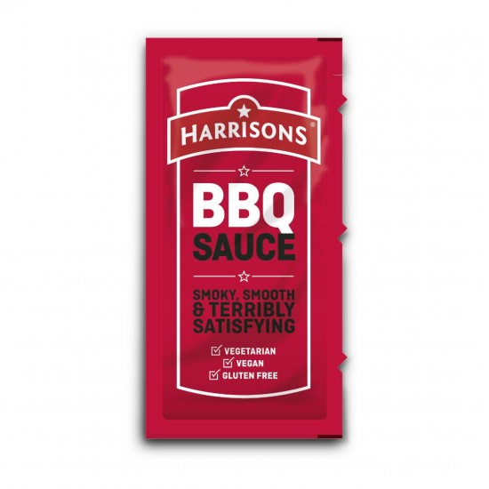 Harrisons BBQ Sauce Sachets 200ptks