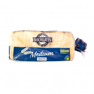 Morris Medium Sliced White Bread x 10 code-6001