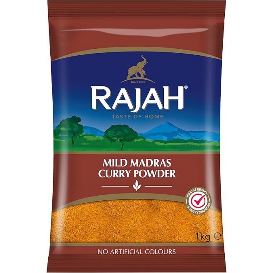 RAJAH Mild Madras Curry Powder 1kg