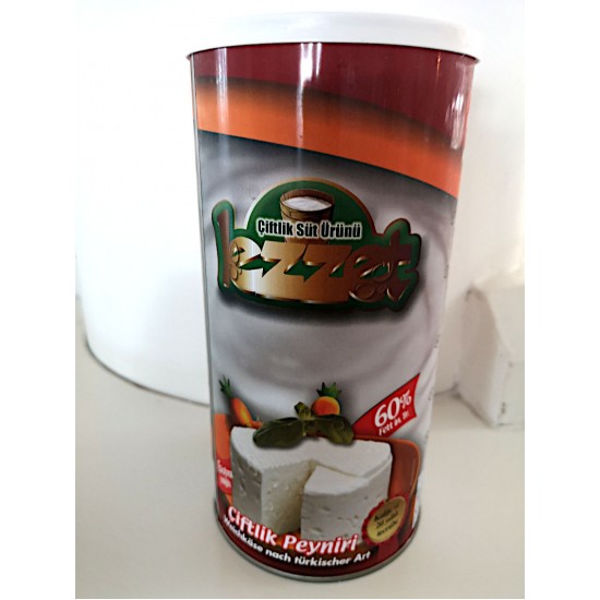 Lezzet Feta Cheese 60 Fat Cow 800gr