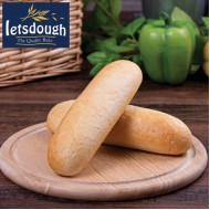 Letsdough Part Baked Demi Panini (27cm)-30x125g