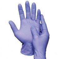 Large Nitrile Gloves 100's