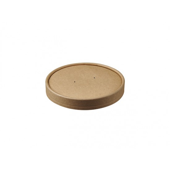 16oz Kraft PE Lined Paperboard Lids