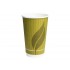 16oz Compostable Double Wall Leaf Design Cup 500