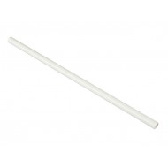 Paper Milkshake White Straw 230mm