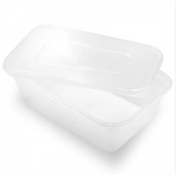 Satco 500ml Microwave Plastic Containers with Lids-1x50