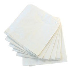 10" X 10" White Paper Bag 1000's