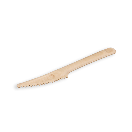 Natural Bagasse Knife 100s