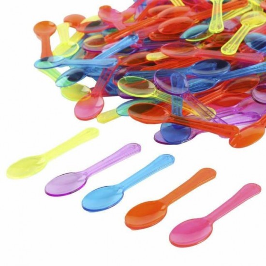 Plastic Spoons (Multi) 180s