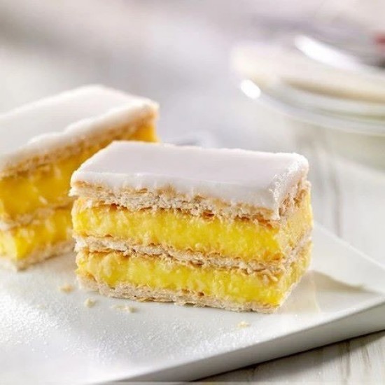 Wrights Baked Custard Slice 24x170g 84082