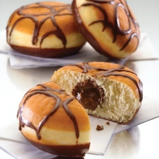 BAKO Cocoa/Hazelnut Filled Doughnuts   94102