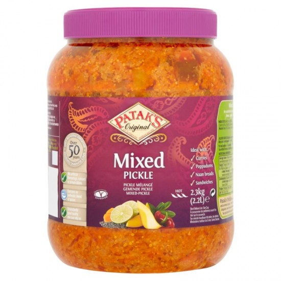 Pataks Mixed Pickle 2 x 2.3kg