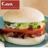 5" Kara Floured Burger Bun 6x8's